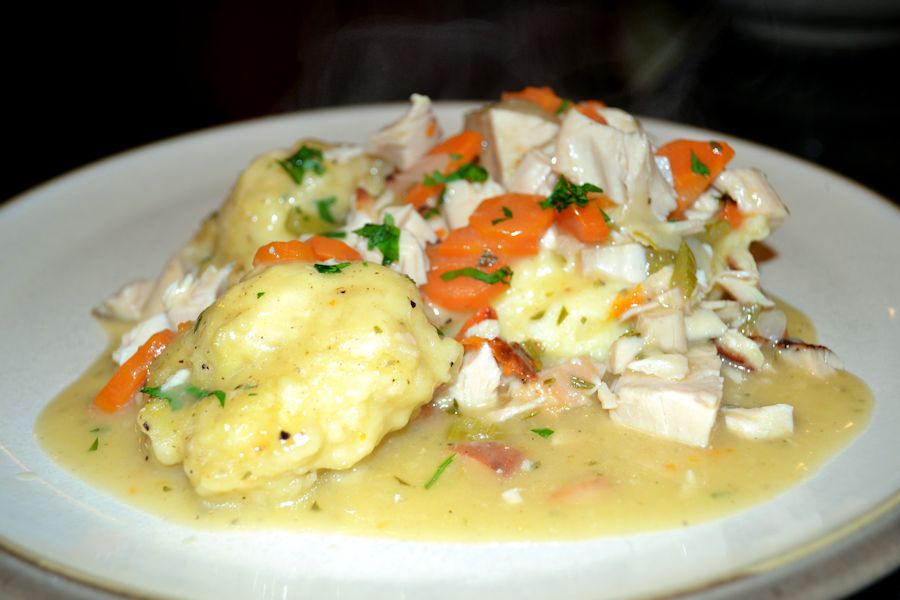 Chicken and Dumplings- Serving Plate